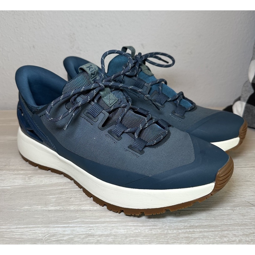 Kizik‎ Wasatch Tidepool Shoe Men's 10.5 Women's 12 Blue Walking Easy On Comfort - Picture 2 of 11